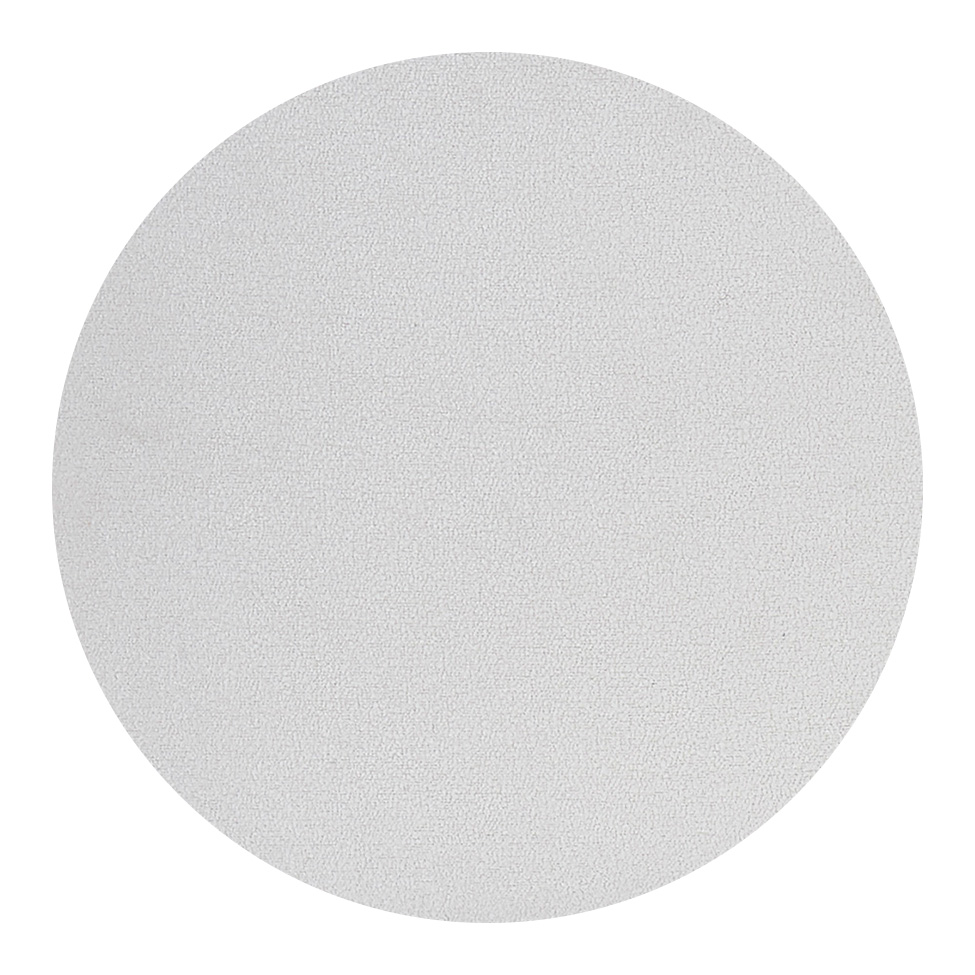 Banqueta Celeste Poliéster Off White e Preta