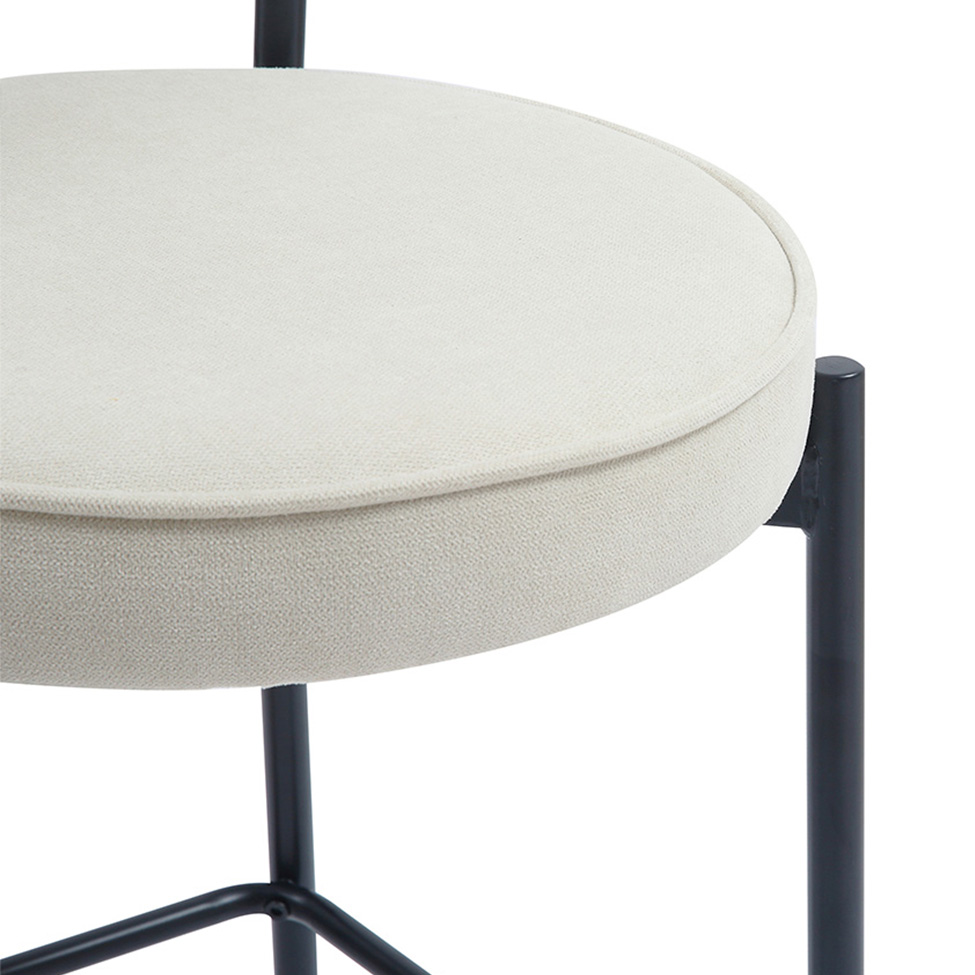 Banqueta Eva Poliéster Off White