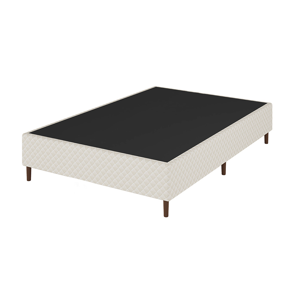 Base para Cama Box Casal Aurus (38x138x188) Bege