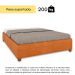 Base para Cama Box Casal Mônaco (35x144x193cm) Cinamomo