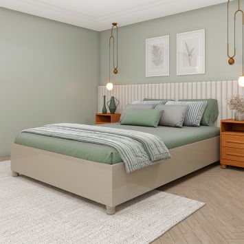 Base para Cama Box Casal Mônaco Off White é boa?