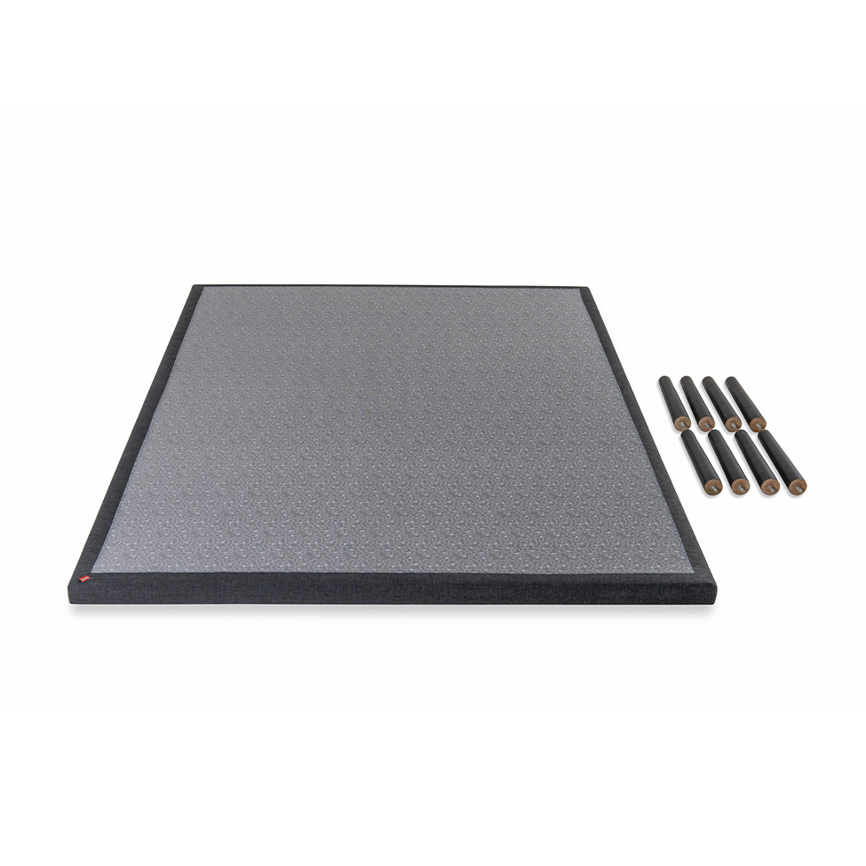 Base para Cama Box Queen Float Mescla Chumbo