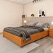 Base para Cama Box Queen Mônaco (35x164x203 cm) Cinamomo