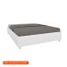 Base para Cama Box Queen Mônaco (35x164x203 cm) Neve