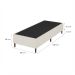 Base para Cama Box Solteiro Aurus (38x88x188) Bege