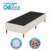 Base para Cama Box Solteiro Aurus (38x88x188) Bege