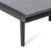 Base para Cama Box Solteiro Float Mescla Chumbo 79 cm