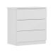 Base para Cama Box Solteiro Mônaco Off White com Mesa de Cabeceira Veronna 3 GV Neve