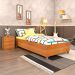 Base para Cama Box Solteiro Mônaco com Mesa de Cabeceira Veronna 3 GV Cinamomo