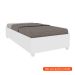 Base para Cama Box Solteiro Mônaco com Mesa de Cabeceira Veronna 3 GV Neve