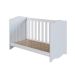 Berço 3 em 1 com Colchão Espuma D18 (10x60x130) Encanto Branco