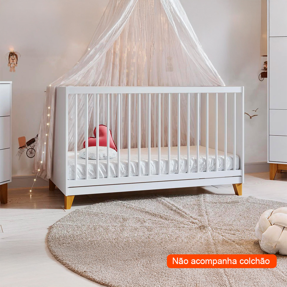 Berço Magia Branco 66 cm
