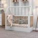 Berço Montessoriano Minicama Wood Branco