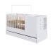 Berço Multifuncional com Cama Auxiliar Cristal 3 GV Branco