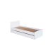 Berço Multifuncional com Cama Auxiliar Cristal 3 GV Branco