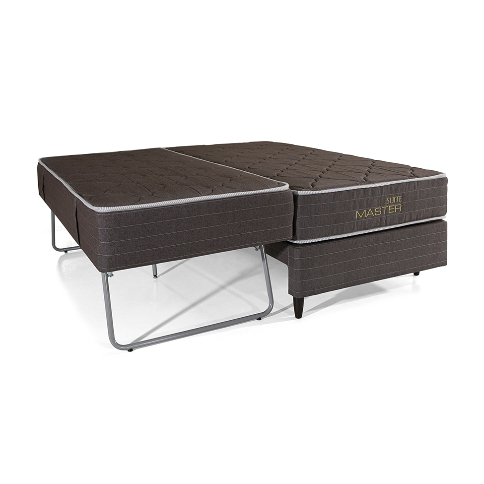 Bicama Box Solteiro Rennen Hotel (88x198) Marrom
