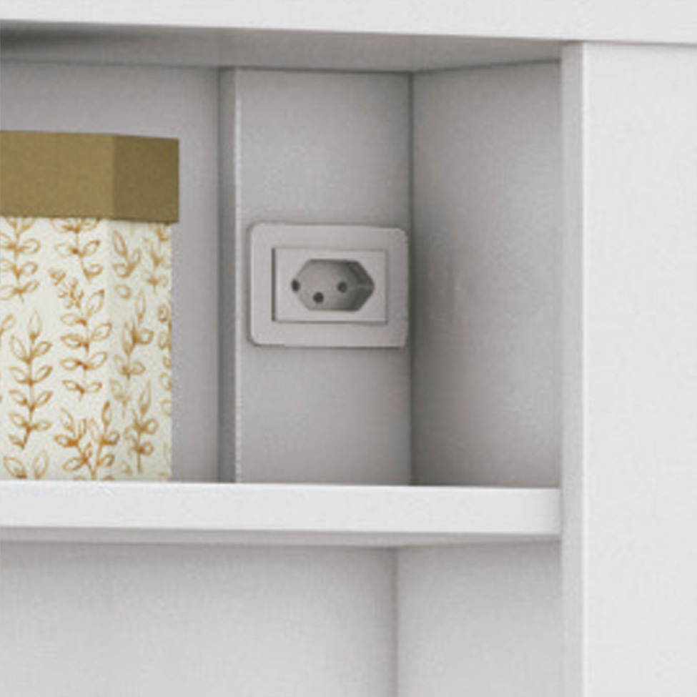 Bicama com Baú Invicta Branca