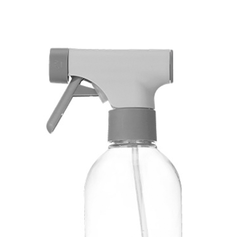 Borrifador Flow Transparente e Bege