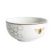 Bowl Pequenos Voadores Abelha Branco e Dourado