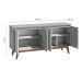 Buffet Aparador Mazza 4 Portas Branco