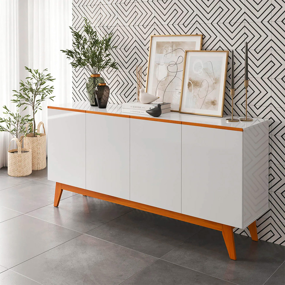 Buffet Ares 4 PT Branco