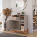 Buffet Bari 1 PT 1 GV Off White e Cedro
