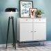 Buffet Ônix 2 GV 2 PT Branco