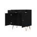 Buffet Ônix 2 GV 2 PT Preto