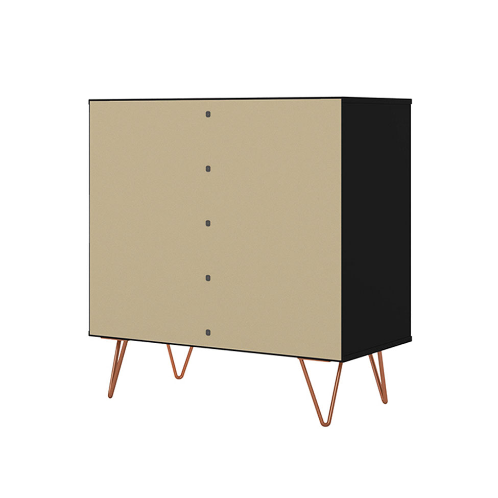 Buffet Ônix 2 GV 2 PT Preto