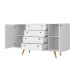 Buffet Califórnia 4 GV 2 PT Branco