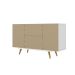 Buffet Califórnia 4 GV 2 PT Branco