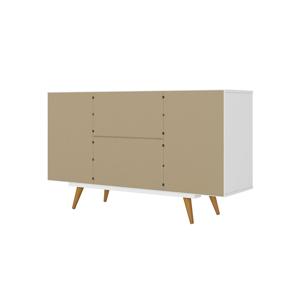 Buffet Califórnia 4 GV 2 PT Branco