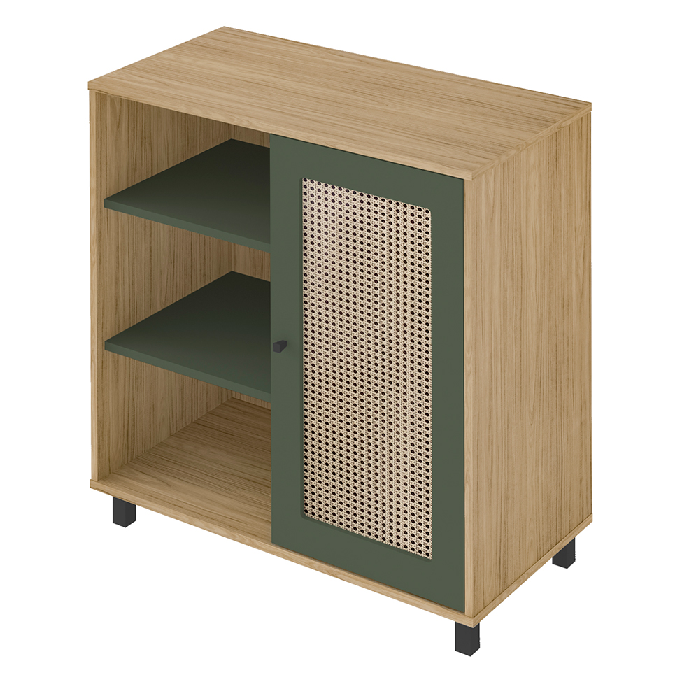 Buffet Charlotte 1 PT Carvalho e Menta
