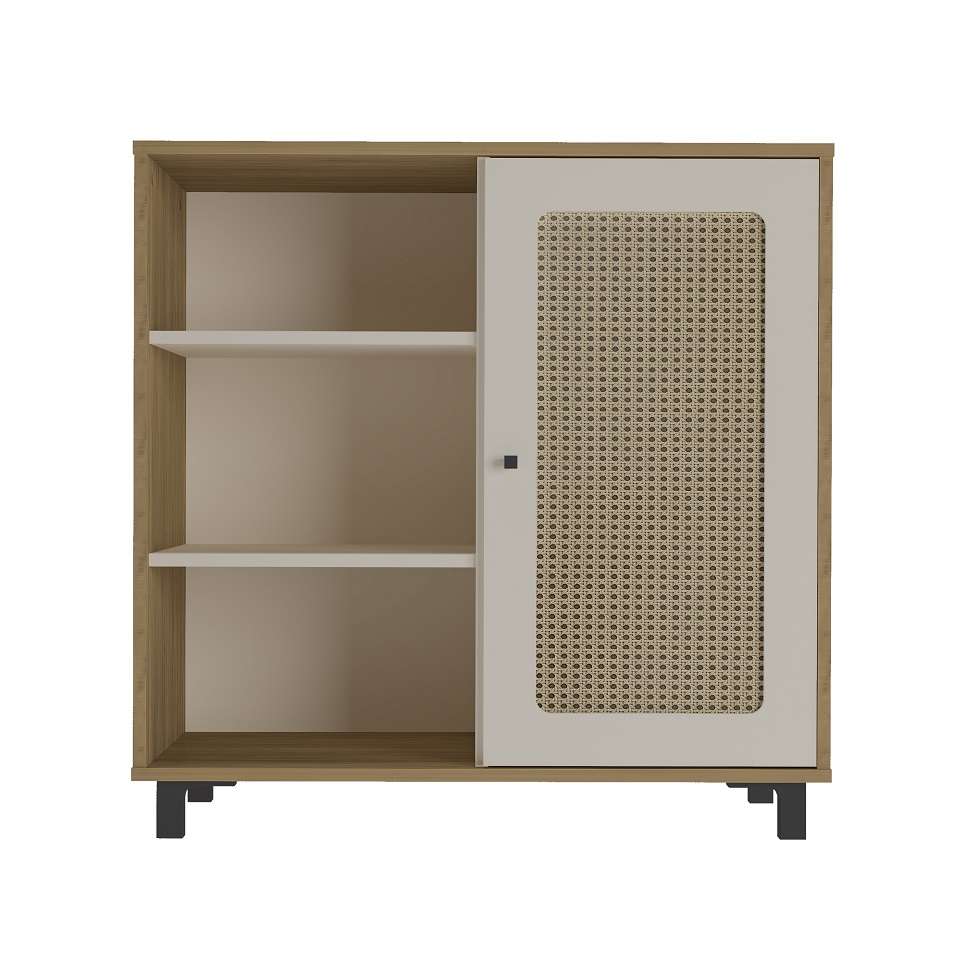 Buffet Charlotte 1 PT Carvalho e Off White