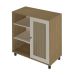 Buffet Charlotte 1 PT Carvalho e Off White