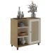 Buffet Charlotte 1 PT Carvalho e Off White