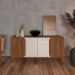 Buffet Elegance 4 PT Cedro e Off White