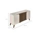 Buffet Elegance 4 PT Pinho e Off White
