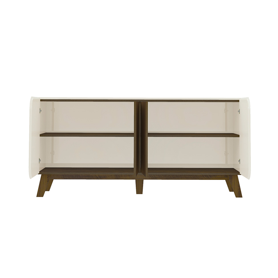 Buffet Elegance 4 PT Pinho e Off White