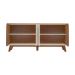 Buffet Elegance 4 Portas Cedro e Off White