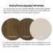 Buffet Elegance 4 Portas Pinho e Off White