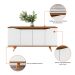 Buffet Grace 4 Portas Branco e Cedro