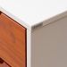 Buffet Happy 2 Portas 3 Gavetas Off White e Garapa