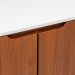 Buffet Happy 2 Portas 3 Gavetas Off White e Garapa