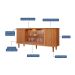 Buffet Janice 4 PT Cinamomo