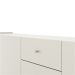 Buffet Jasper 3 Portas 3 Gavetas Off White e Champanhe
