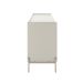 Buffet Jasper 3 Portas 3 Gavetas Off White e Champanhe