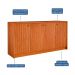 Buffet Lia 4 PT Cinamomo