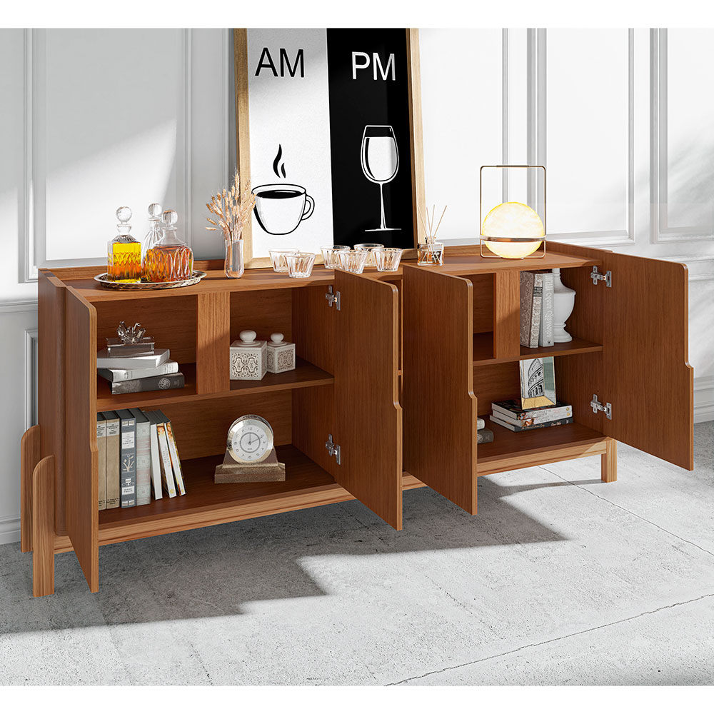 Buffet Lizz 4 PT Cedro 190 cm