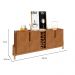 Buffet Lizz 4 PT Cedro 190 cm